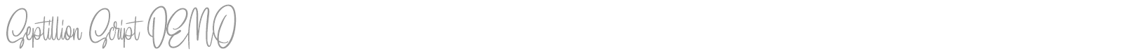Septillion Script font preview